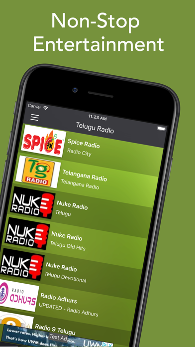 Telugu Radio FM - Telugu Songs Screenshot