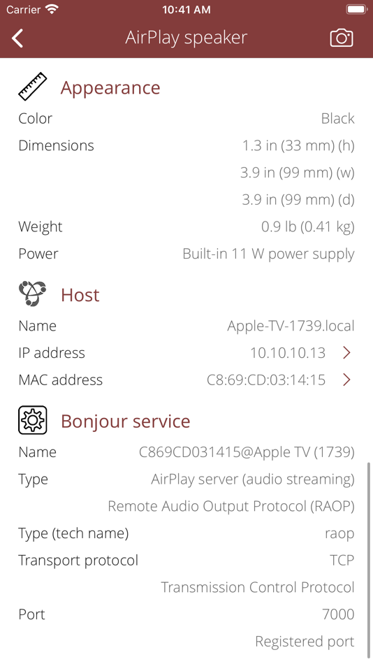#4. Speaker Discover (iOS) Podle: Csaba Iranyi