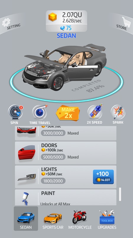 Idle Car ! screenshot 3
