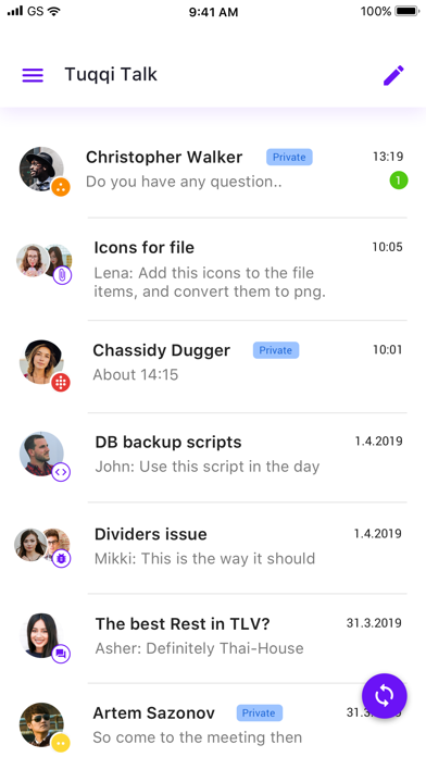 Tuqqi Talk screenshot 2