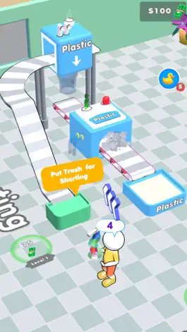 Game screenshot Trash Recycle Idle apk