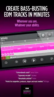 sessionband edm 1 iphone capturas de pantalla 1