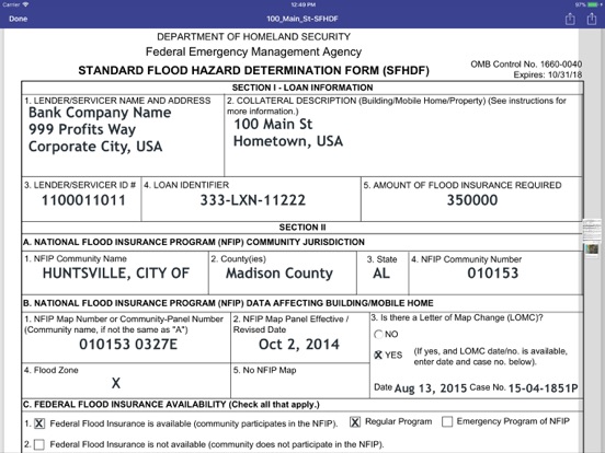 Screenshot #5 for Flood Maps & ZDs