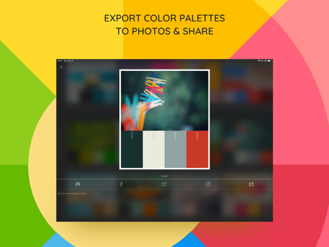 ‎iColors - Colors picker Capture d'écran