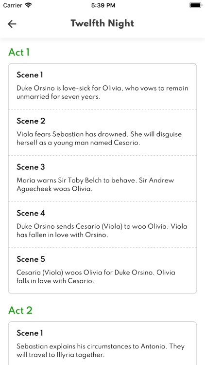 Twelfth Night Full Audio screenshot-4