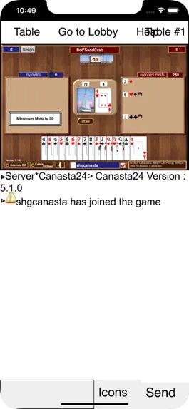 Game screenshot SHGCanasta24 mod apk