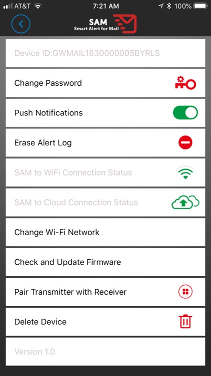 SAM - Smart Alert for Mail