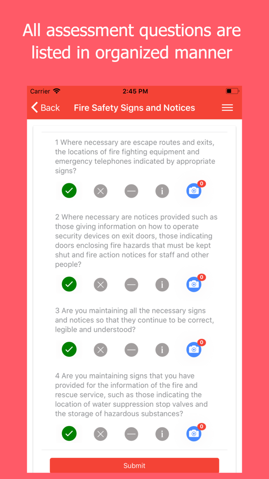 #4. Fire Risk Assessment App (iOS) Podle: WILLIAM MORGAN NEVETT