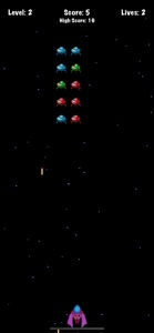 UFO Alien Invaders Clear screenshot #4 for iPhone
