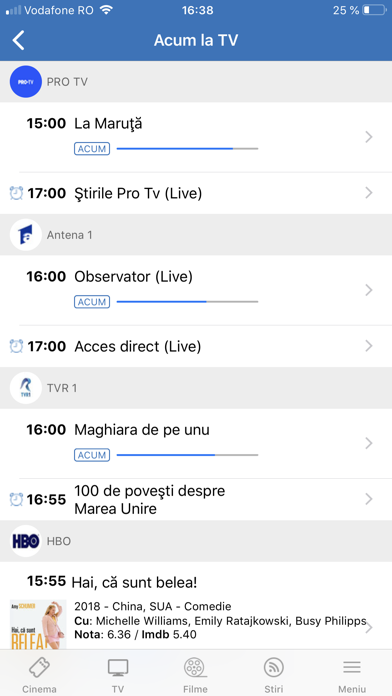 Cinemagia Mobile Screenshot