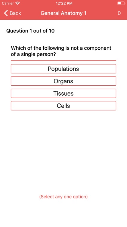 Anatomy and Physiology Quiz screenshot-3