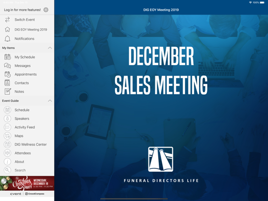 FDLIC Events iPad screenshot 4 - Business app