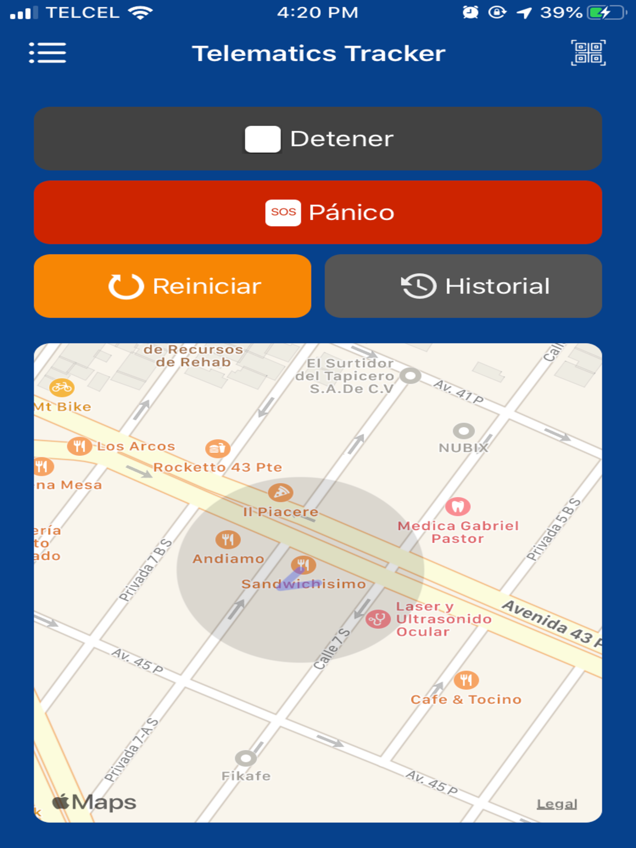 Telematics Tracker