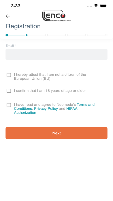 Lenco Patient Screenshot