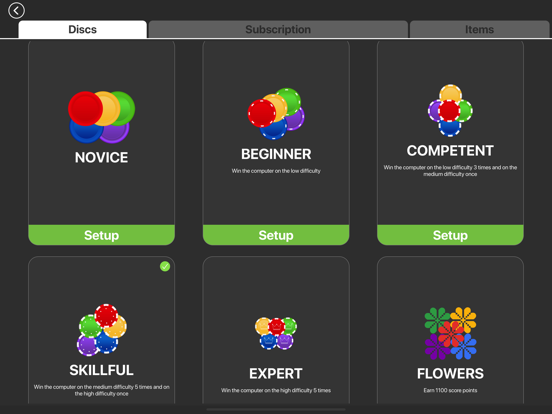 4 in a row. Brain game iPad screenshot 9 - Games app