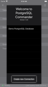 PostgreSQL Commander screenshot