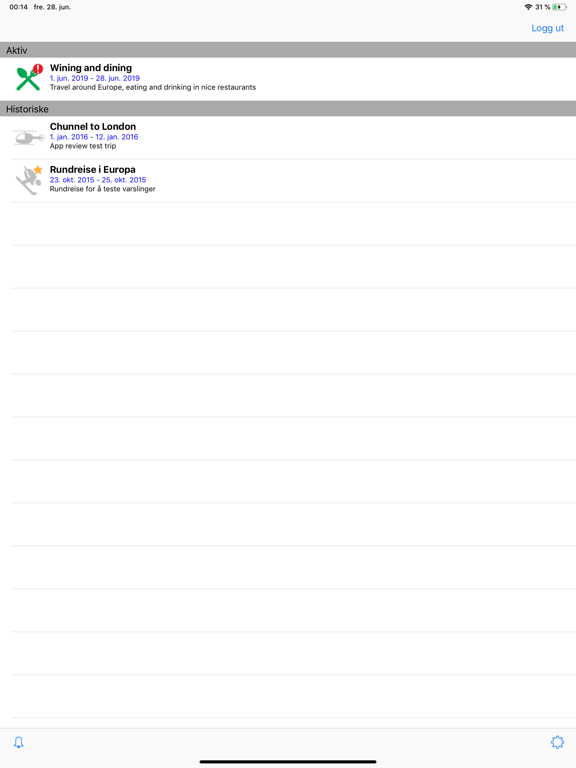 mySHiT iPad screenshot 1 - Travel app