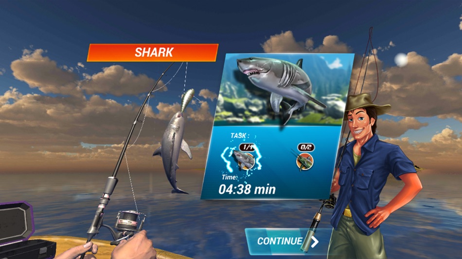 #1. Fishing Deep Sea Simulator 3D (iOS) 由: fun cool games
