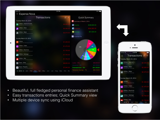 Screenshot #4 pour Expense Nova Pro : Home Budget