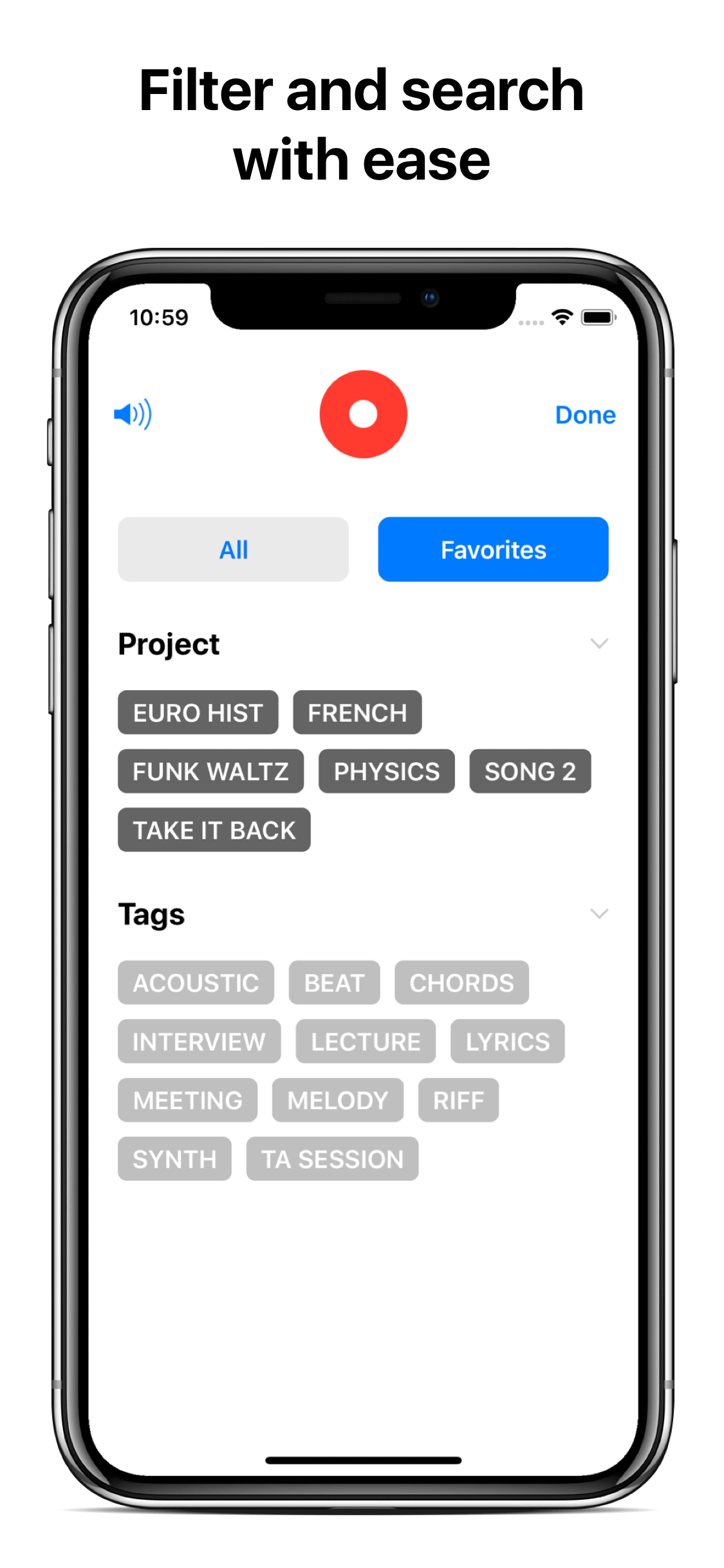 AudioFile – Voice Memos+Notes screenshot 3