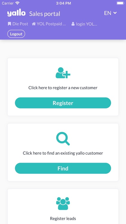 yallo Partner Portal