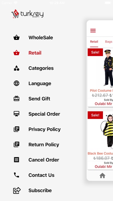TurkSey - Shopping Online iPhone screenshot 2 - Shopping app