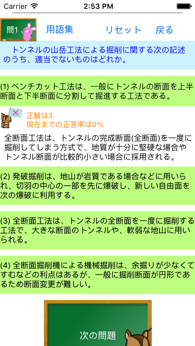2級土木施工管理試験問題集lite　りすさんシリーズ