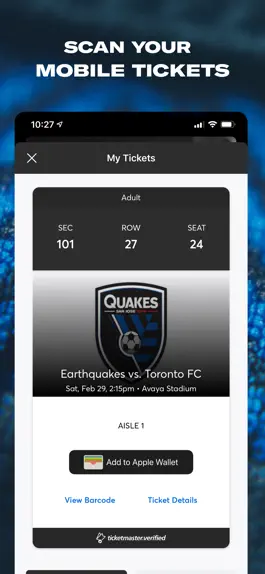 Game screenshot San Jose Earthquakes apk
