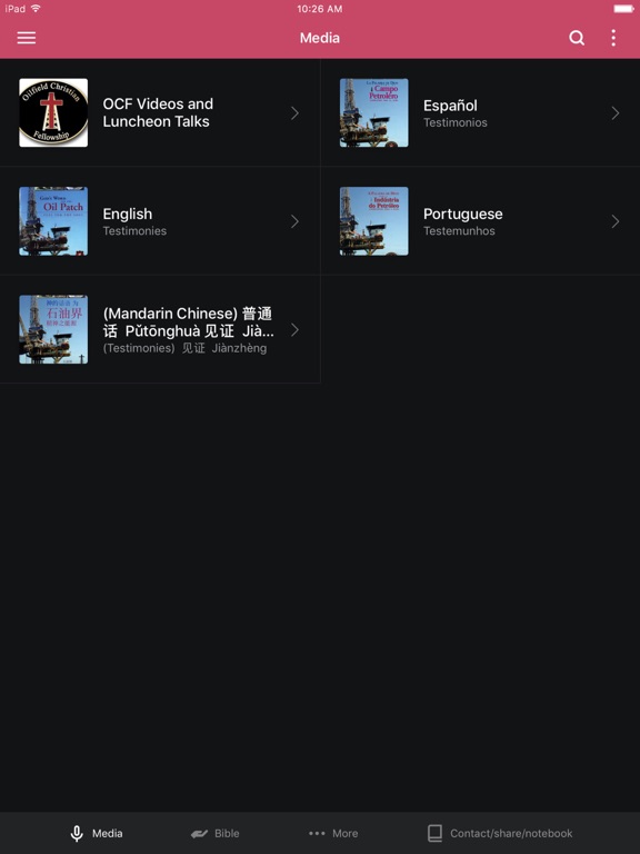 Screenshot #4 pour Oilfield Christian Fellowship