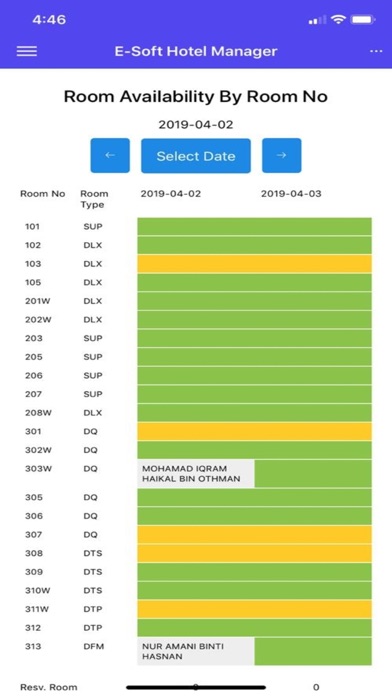 E-Soft Hotel Manager App screenshot 2