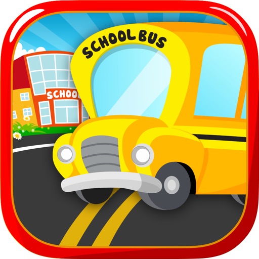 Baby School Bus For Toddlers Icon