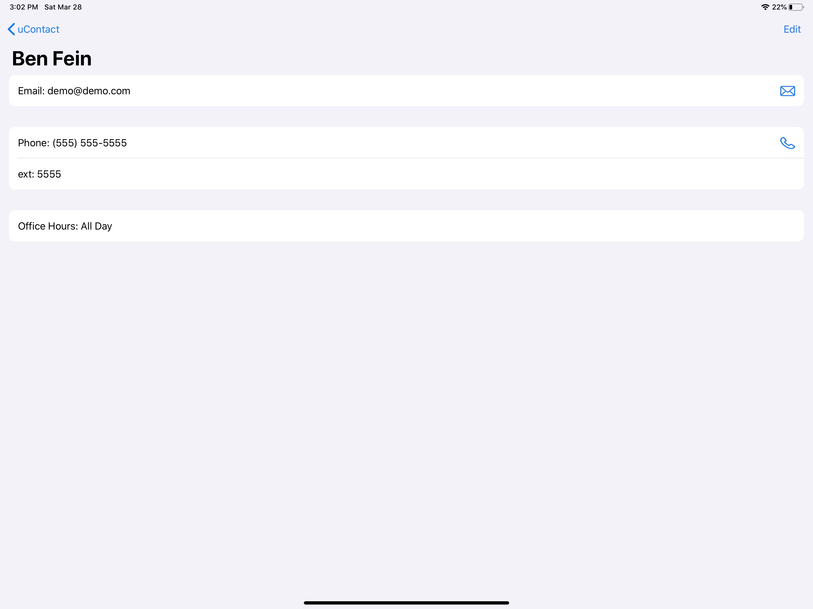 uContact: University Contacts screenshot 4