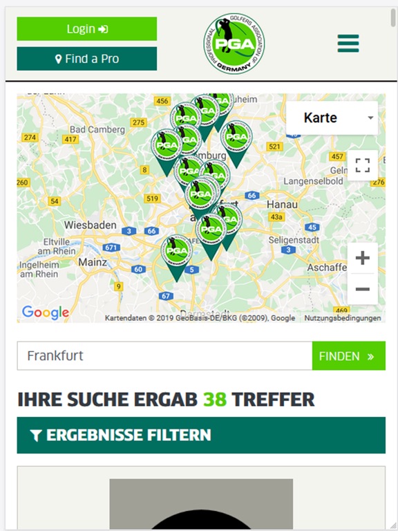 Screenshot #5 pour PGA of Germany