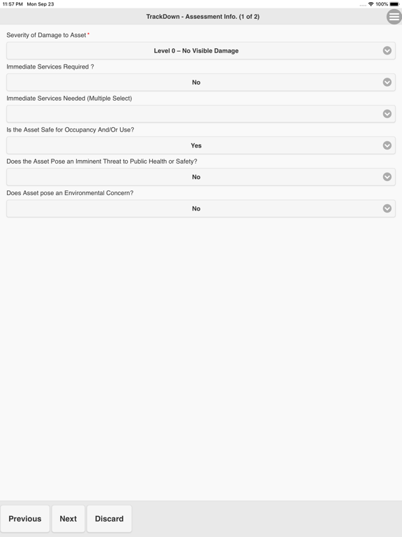 TrackDown - Government Edition iPad screenshot 2 - Business app