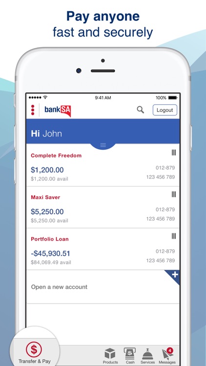 BankSA Mobile Banking