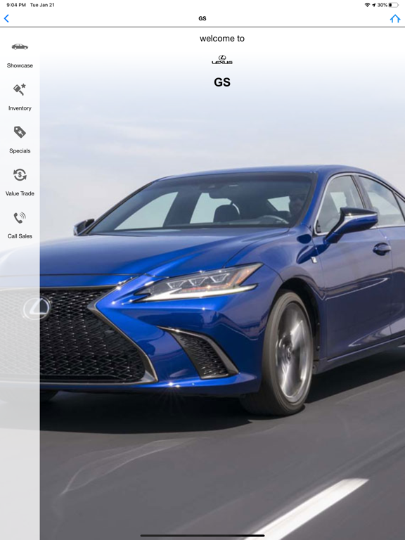 Lexus of Santa Fe iPad screenshot 2 - Shopping app