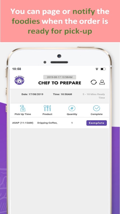 Air Munch Merchant – Take Away