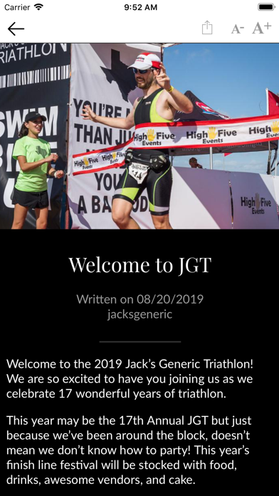 Jack's Generic Triathlon screenshot 3