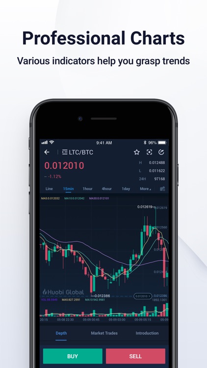 Huobi - Buy & Sell Bitcoin screenshot-3