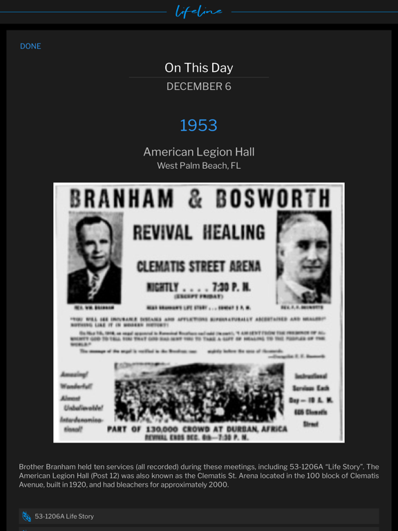 VGR Lifeline iPad screenshot 4 - News app