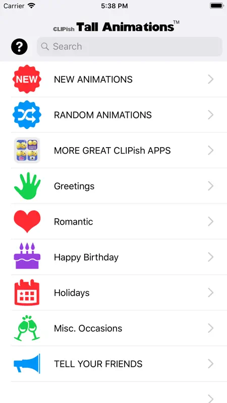 CLIPish Tall Animations screenshot 9 of 10