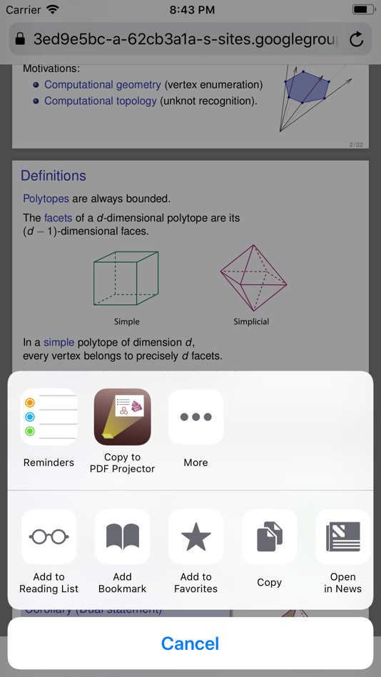 #5. PDF Projector (iOS) 由: Benjamin Burton