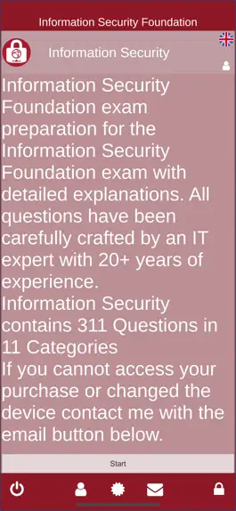 Game screenshot Information Security exam prep mod apk