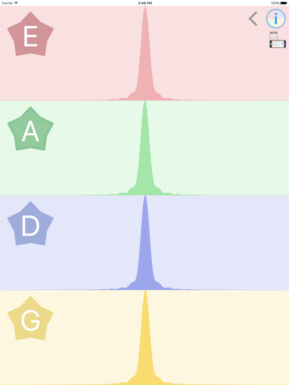 Screenshot #5 pour 重音対応バイオリンチューナー