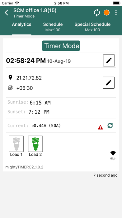 mightyTIMER Configuration App screenshot 3