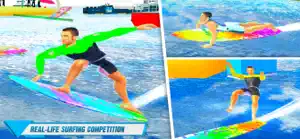 Beach Water Surfing Fun Race screenshot #5 for iPhone