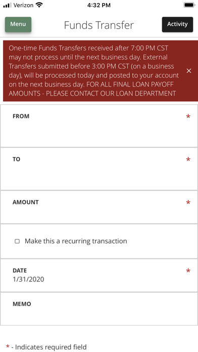 Maquoketa State Bank Screenshot