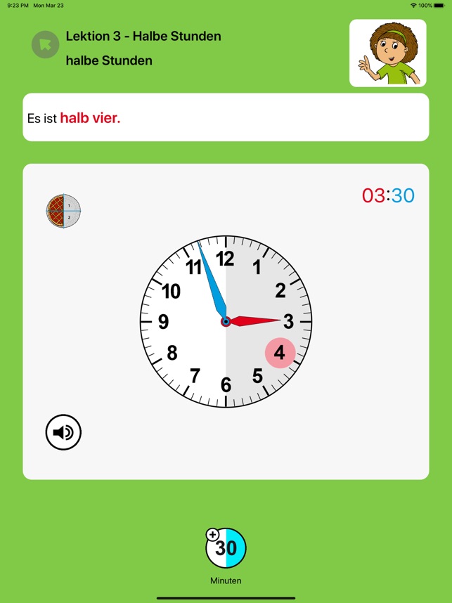 Die Uhr & Uhrzeit lernen on the App Store