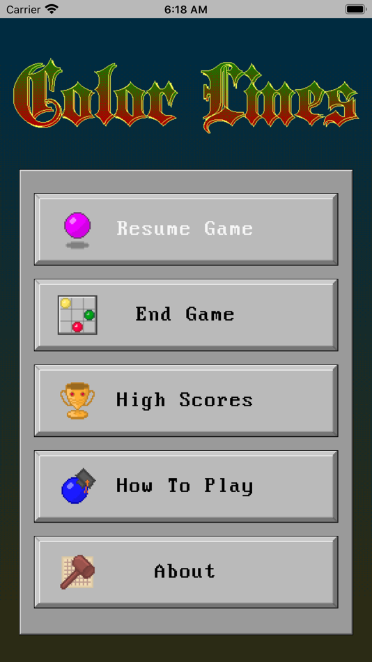 #3. Color Lines GO (iOS) 由: Mikhail Elterman