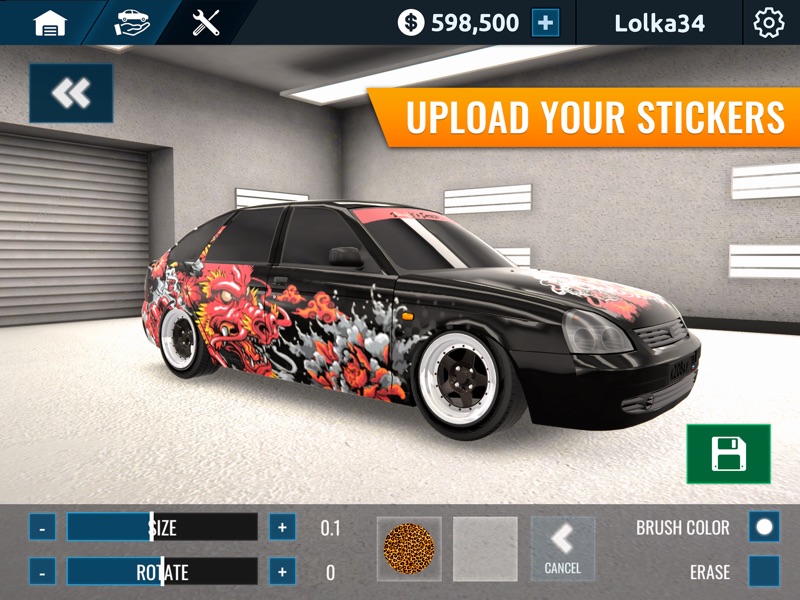 Russian Car Drift screenshot 8